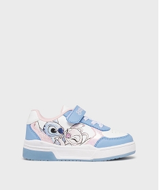 GEMO Baskets avec motif Stitch et semelle lumineuse fille - Disney blanc standard