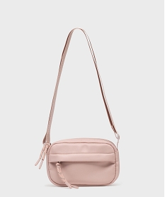 GEMO Sac à bandoulière porté travers fille rose standard