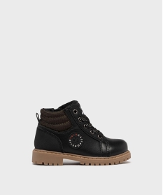 GEMO Boots à semelle crantée bébé garçon - LuluCastagnette noir standard