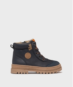 GEMO Boots à semelle crantée avec doublure chaude garçon - LuluCastagnette Bleu