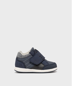 GEMO Chaussures premiers pas fermeture scratch bébé garçon - Hobiz Bleu