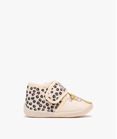 GEMO Chaussons bottillons bébé motif Simba - Le Roi Lion Disney Beige