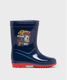 GEMO Bottes de pluie à motifs chiens garçon - La Pat Patrouille Bleu