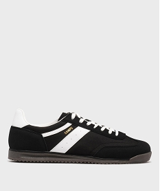 GEMO Baskets basses de ville look rétro homme - Camps United noir standard
