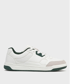 GEMO Baskets basses perforées homme - Camps United Blanc