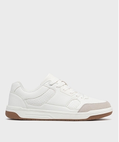 GEMO Baskets basses perforées homme - Camps United blanc standard