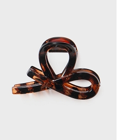 GEMO Pince crabe pour les cheveux femme marron standard