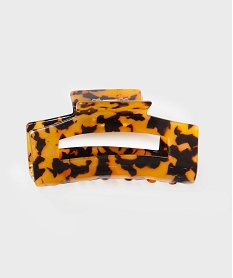 GEMO Pince crabe pour les cheveux écaille imitation femme marron vif