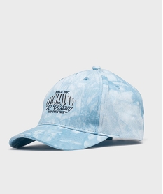 GEMO Casquette en toile tie-and-dye fille Bleu