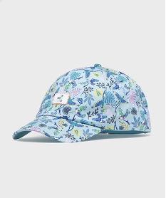 GEMO Casquette à motifs exotiques fille Bleu