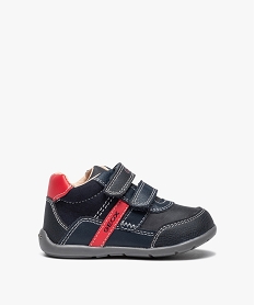GEMO Chaussures premiers pas bébé garçon à scratchs - Geox rouge vif