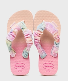GEMO Tongs Kids Fluffy avec brides en velours fille - Havaianas Rose