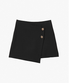 short-jupe femme avec boutons fantaisie noir shortsP023201_4