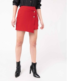 ACCESSOIRE ROSE METAL SHORT ROUGE