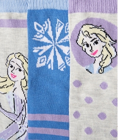 chaussettes filles avec motifs reine des neiges (lot de 3) - disney bleuP188401_2