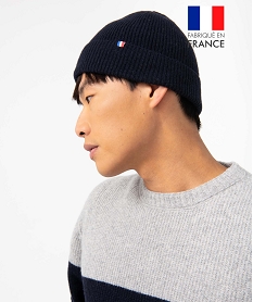 GEMO Bonnet homme en maille 3D innovante Bleu