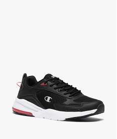 baskets homme running a lacets - champion ramp up noirP875701_2
