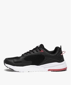 baskets homme running a lacets - champion ramp up noirP875701_3