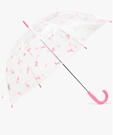 GEMO Parapluie enfant à motifs licornes rose standard