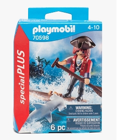 GEMO Jeu figurine pirate et radeau - Playmobil coloris assortis
