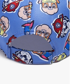 casquette garcon avec motifs chiens - pat patrouille bleu standardQ103801_2