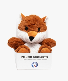 peluche bouillotte renard micro-ondable brunQ105401_1