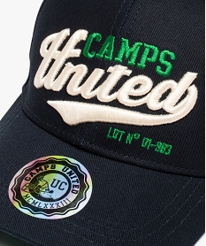 casquette garcon avec inscription brodee - camps united vert chineQ106901_3