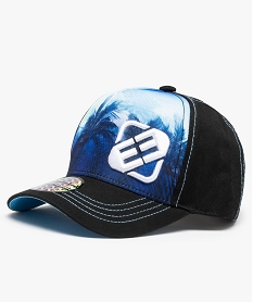 GEMO Casquette garçon imprimé palmiers - Freegun bleu standard