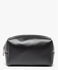 GEMO Trousse à maquillage femme à fermeture zippée Noir