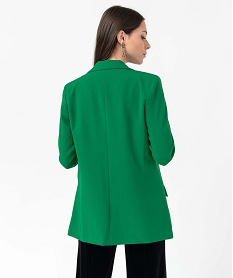 veste blazer femme fermeture 2 boutons vert vestesS395201_3