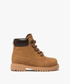 GEMO Boots bébé garçon à col rembourré - Les Supaires marron standard