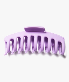 GEMO Pince crabe pour les cheveux grand format femme violet standard