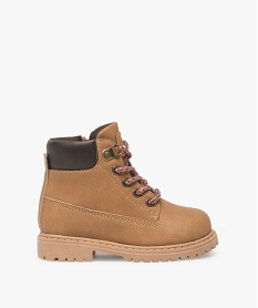 GEMO Chaussures montantes bébé garçon à semelle crantée - Les Supaires marron standard
