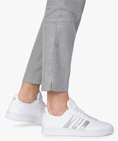 baskets femme details metallises - adidas grand court base blancU022401_1