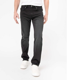 jean coupe regular homme noir jeans regularU026301_1