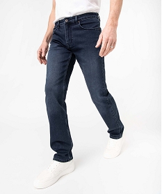 GEMO Jean coupe Regular homme Bleu