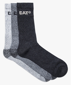 chaussettes techniques pour homme (lot de 3 paires) - caterpillar coloris assortisU035701_1