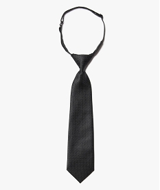 cravate garcon avec tour de cou elastique noir standardU040101_1