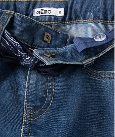 jean garcon coupe regular cinq poches gris jeansU046901_2