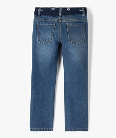 jean garcon coupe regular cinq poches gris jeansU046901_3