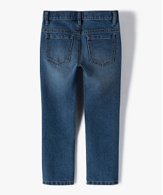 jean garcon coupe regular cinq poches gris jeansU046901_4