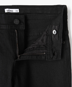 jean coupe skinny 5 poches garcon noir jeansU047101_2