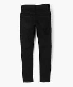 jean coupe skinny 5 poches garcon noir jeansU047101_3