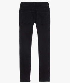 jean coupe skinny 5 poches garcon noir jeansU047101_4