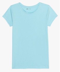 TEE-SHIRT MARRON TEE-SHIRT BLEU CIEL