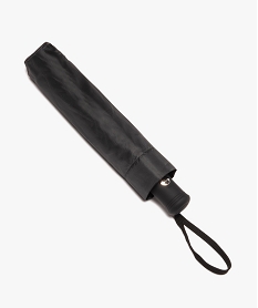 parapluie femme pliable en toile unie noir standardU051001_2