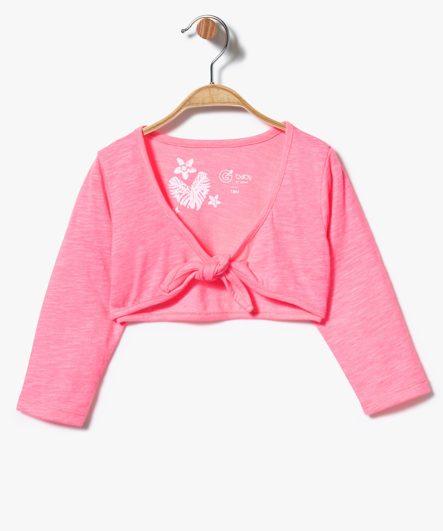 Gilet court a nouer sale