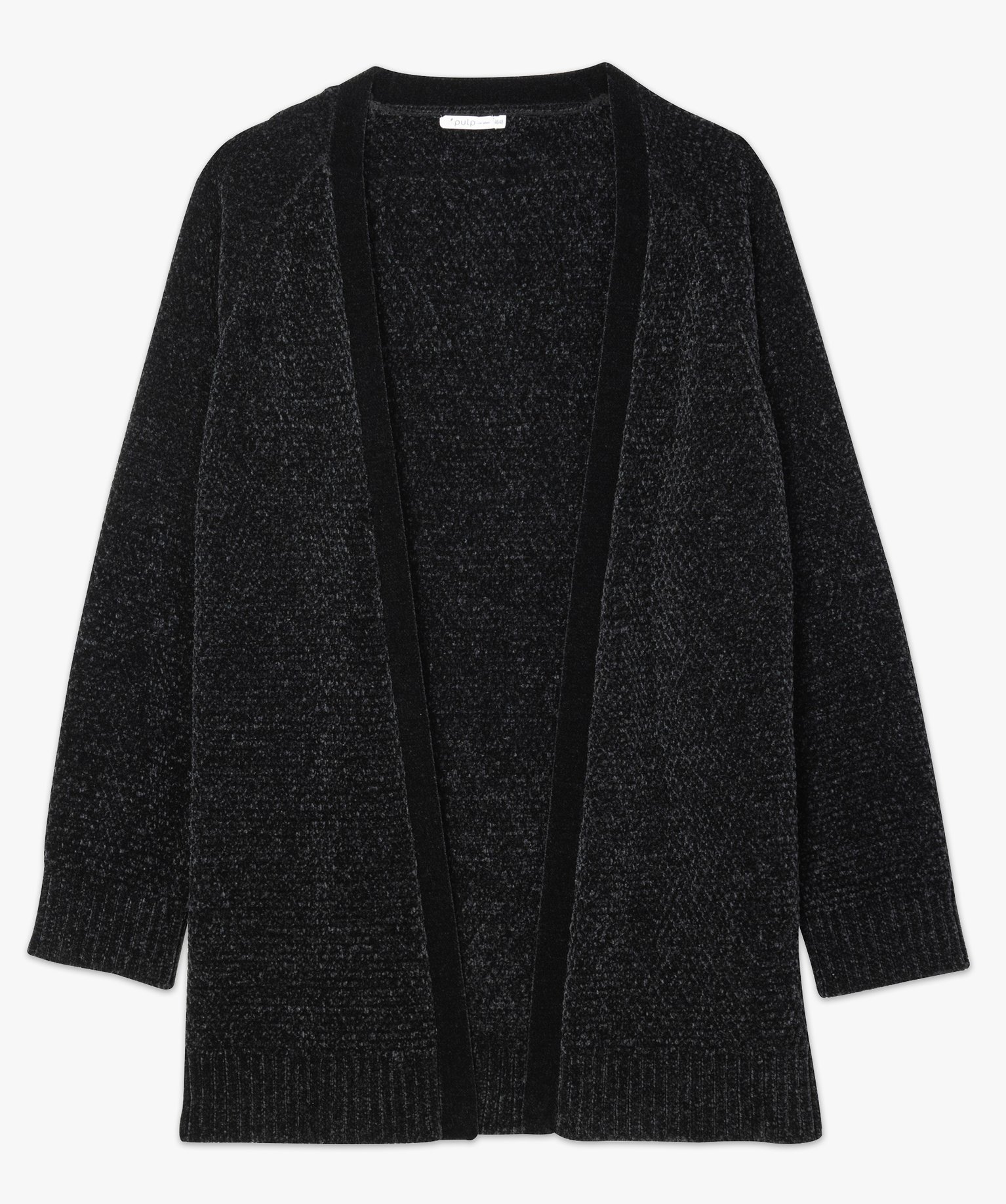 Gilet maille chenille femme online