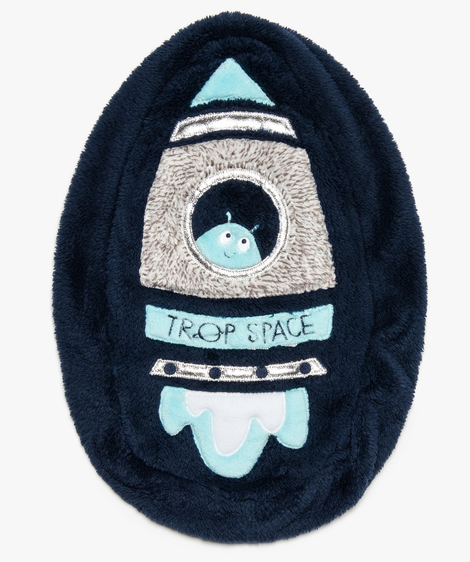 Gemo Accessoires Et Sacs Range Pyjama En Maille Sherpa Bleu Sacs Et Cartables Garcon Gemo