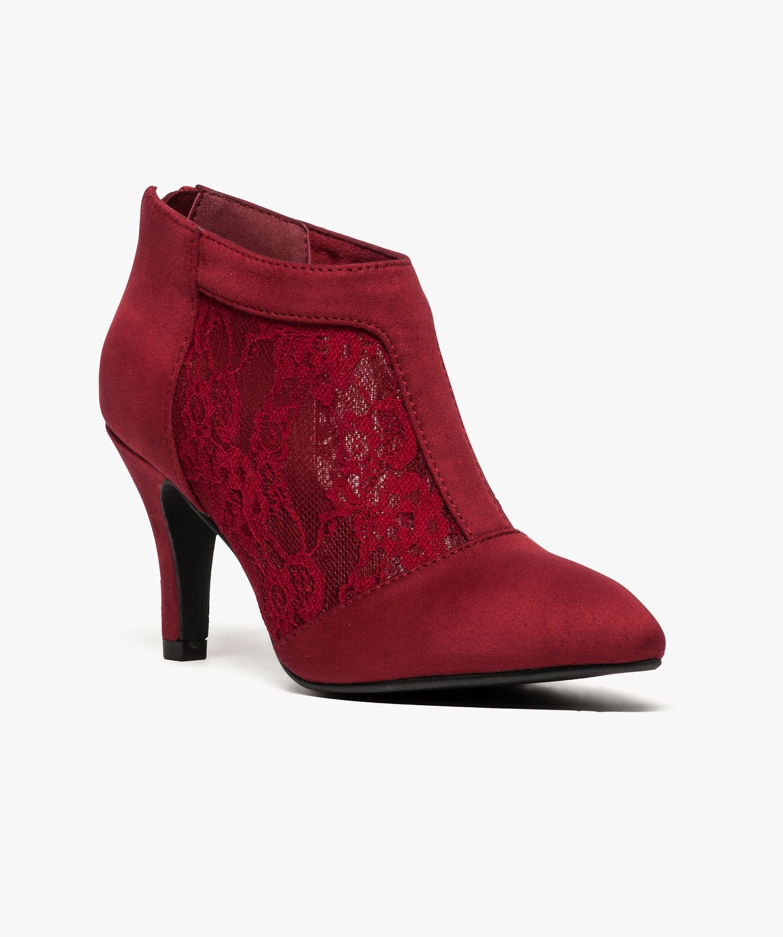 boots dentelle gemo